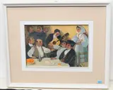 Musikanten by Stanis Dessy, tempera, sold Sep 2021