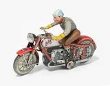 Deutschland, 1950er Jahre by Arnold, Motorrad "Mac 700", lithograph, offered Sep 2021