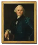 Portrait von Carl Wilhelm Müller, Advokat und Bürgermeister von Leipzig by Anton Graff, oil on canvas, sold Sep 2021