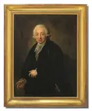Portrait von Salomon Hegner, Schultheiss von Winterthur by Anton Graff, oil on canvas, sold Sep 2021
