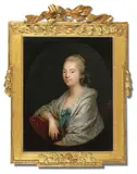 Portrait von Anna Margaretha Hegner, geb by Anton Graff, oil on canvas, sold Sep 2021