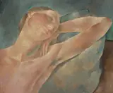 Torse", 1924 by Rodolphe-Théophile Bosshard, oil on canvas, sold Sep 2021