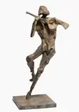 Mandolinenspieler by Nag Arnoldi, bronze, sold Sep 2021