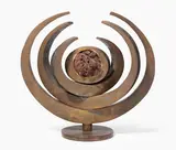 Ohne Titel by André E. Bucher, bronze, sold Sep 2021