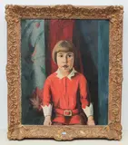 Untitled by Heinrich Müller, oil on canvas, sold Sep 2021