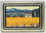 Goldene Reben by Kathy Thys, oil on canvas, sold Sep 2021