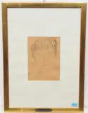 Frauenportrait by Maurice Barraud, pencil, sold Sep 2021