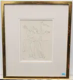 Tänzer by Maurice Barraud, ink, sold Sep 2021