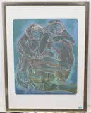 Ich denke - Ich liebe I-V by Hans Erni, 1988, color lithograph, sold Sep 2021