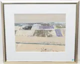 Landschaft by Hermann Alfred Sigg, 1961, watercolor, sold Sep 2021