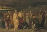 Der Auszug aus Ägypten by William James Müller, 1843, oil on panel, offered Jun 2021