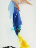 Abstrakte Komposition by Kim En Joong, 1998, oil on canvas, sold Jun 2021