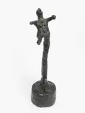Figur by Antonio Seguí, bronze, sold Jun 2021