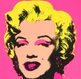 nach Marilyn Monroe by Andy Warhol, 1967, color screenprint, sold Jun 2021