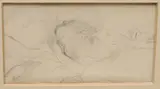 Schlafendes Kind by Frankreich, 2.Hälfte 19.Jh., pencil, offered Jun 2021