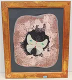 Hellgrüner Falter by Rudolf-Werner Ackermann, mixed media, offered Jun 2021