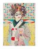 Karen by Marcus Kenney, 2015, mixed media, sold Feb 2024