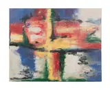 Untitled - Abstract Expressionist by Danny Byl, 1999, oil on canvas, sold Feb 2024