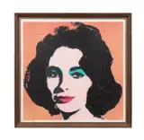 Liz by Andy Warhol, 1965, lithograph in colors, sold Feb 2024