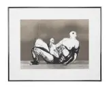 Reclining Mother and Child - by Henry Moore, lithograph on paper, sold Feb 2024