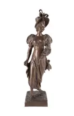 untitled by Charles Anfrie, bronze sculpture, sold Jan 2024