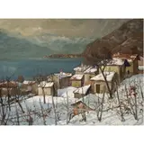 Untitled by Arturo Bonanomi, oil on canvas, sold Nov 2022