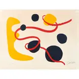 Untitled by Alexander Calder, lithograph in colors, sold Nov 2022