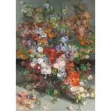 Still Life with Flowers by Josef Konečný, oil on canvas, sold Nov 2022