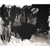 Showers by Phe Ruiz, 1999, acrylic and charcoal on paper, sold Nov 2022