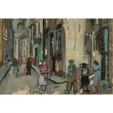Untitled by Maud Gerard, oil on paper laid down on board, sold Nov 2022