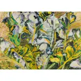 Broccoli by Patricia Tobacco Forrester, 1969, watercolor on paper, sold Nov 2022