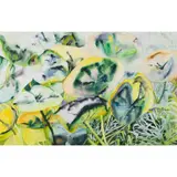 Bruno's Garden by Patricia Tobacco Forrester, watercolor on paper, sold Nov 2022