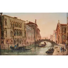 Untitled by Giovanni Grubacs, oil on board, sold Dec 2022