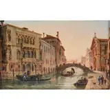 Untitled by Giovanni Grubacs, oil on board, sold Dec 2022