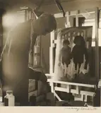 Untitled by Mary Randlett ''William Cumming'', Photograph Mounted 10''x7'', sold Feb 2024