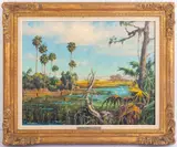 Everglades Beauty by M.E. Wien, Oil on Canvas, sold Aug 2024