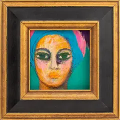 Rosalia by Kayo Lennar, Mixed Media on Canvas, sold Aug 2024