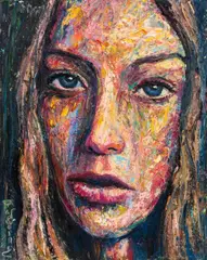Untitled M921 by David Padworny, 2016, Oil on Canvas, sold Aug 2024