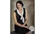 Untitled by Carlo Vitale, oil on board, offered Dec 2022