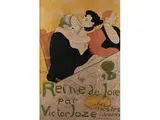 Reine de Joie by Henri de Toulouse-Lautrec, 1864 Albi - 1901 Schloss Malromé, color lithograph, offered Dec 2016