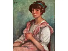 Espagnat by Georges d'Espagnat, oil on canvas, offered Jun 2024