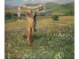 Allegorie des Frühlings by Hans Lietzmann, oil on canvas, offered Mar 2026