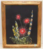 Rotweisse Strahlenblume by Rudolf-Werner Ackermann, mixed media, offered Jun 2021