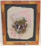 Violetter Streifenfalter by Rudolf-Werner Ackermann, mixed media, offered Jun 2021