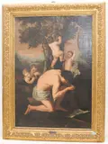Kopie des frühen 19.Jhs by Nicolas Poussin, oil on canvas, sold Jun 2021