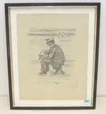 Walter Liestikow in Agger by Lovis Corinth, 1920, lithograph, offered Jun 2021
