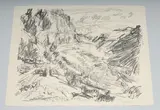Delphi II by Oskar Kokoschka, 1961, lithograph, sold Jun 2021
