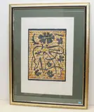 L.625 by Otto Nebel, 1971, color woodcut, sold Jun 2021