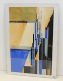 Ohne Titel by Helga Spieker, 1984, watercolor, sold Jun 2021