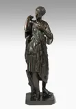 Deutsch, Ende 19.Jh., nach dem Vorbild der Antike by Figur: "Diana von Gabii", bronze, sold Jun 2021